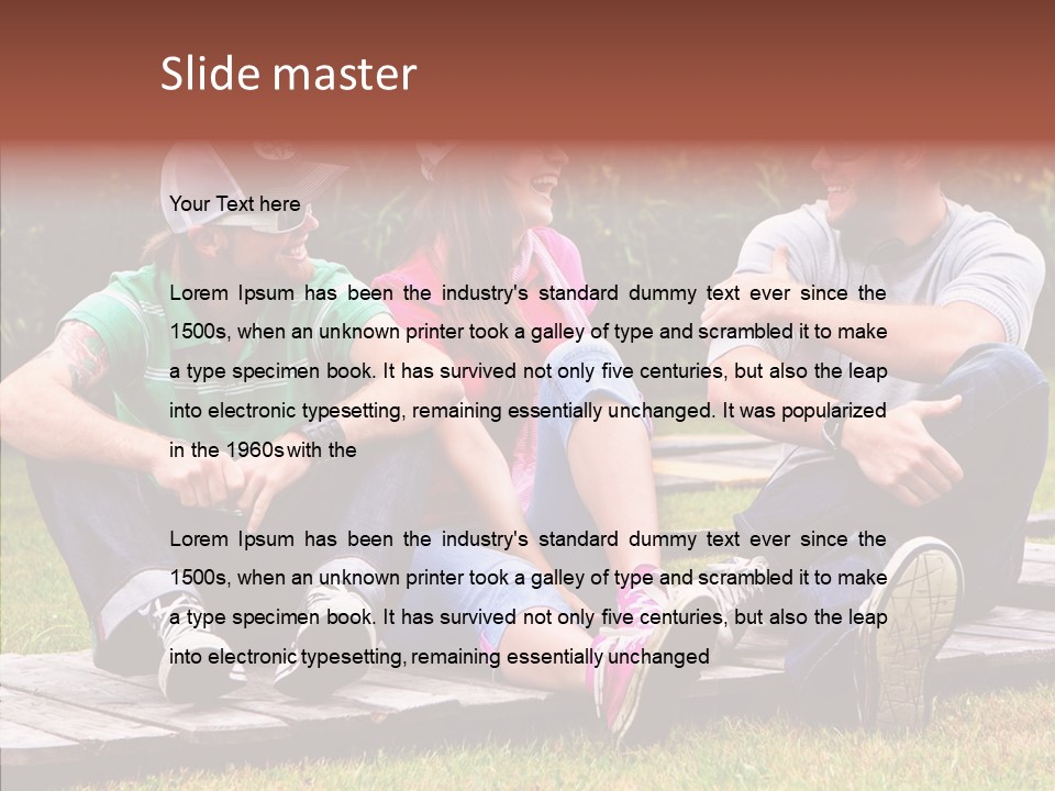 Senior  Grandmother Holding Hands PowerPoint Template