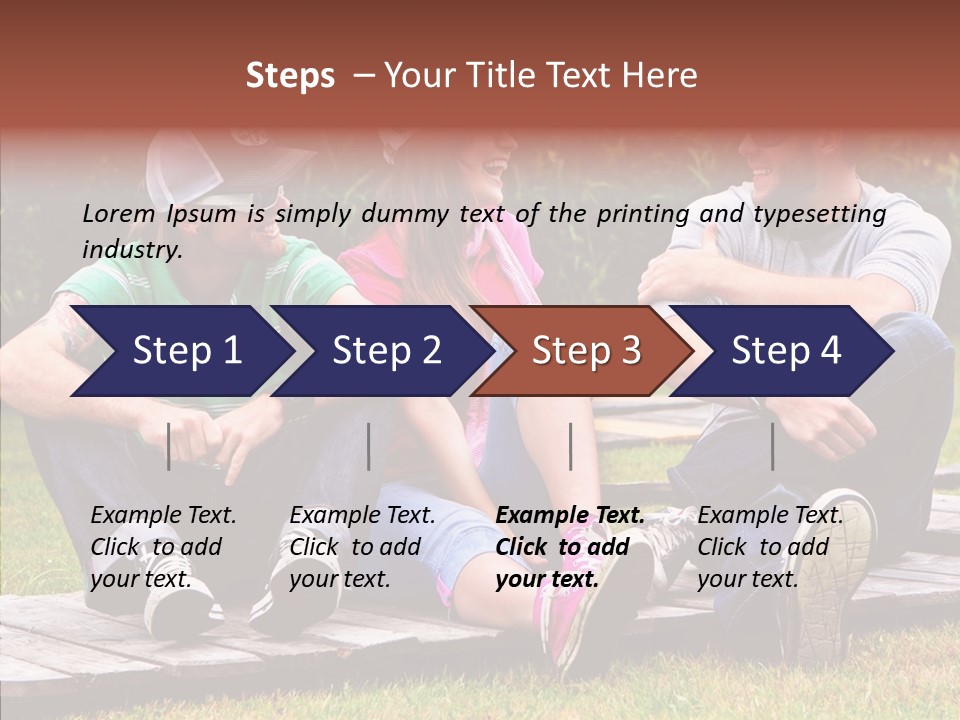 Senior  Grandmother Holding Hands PowerPoint Template