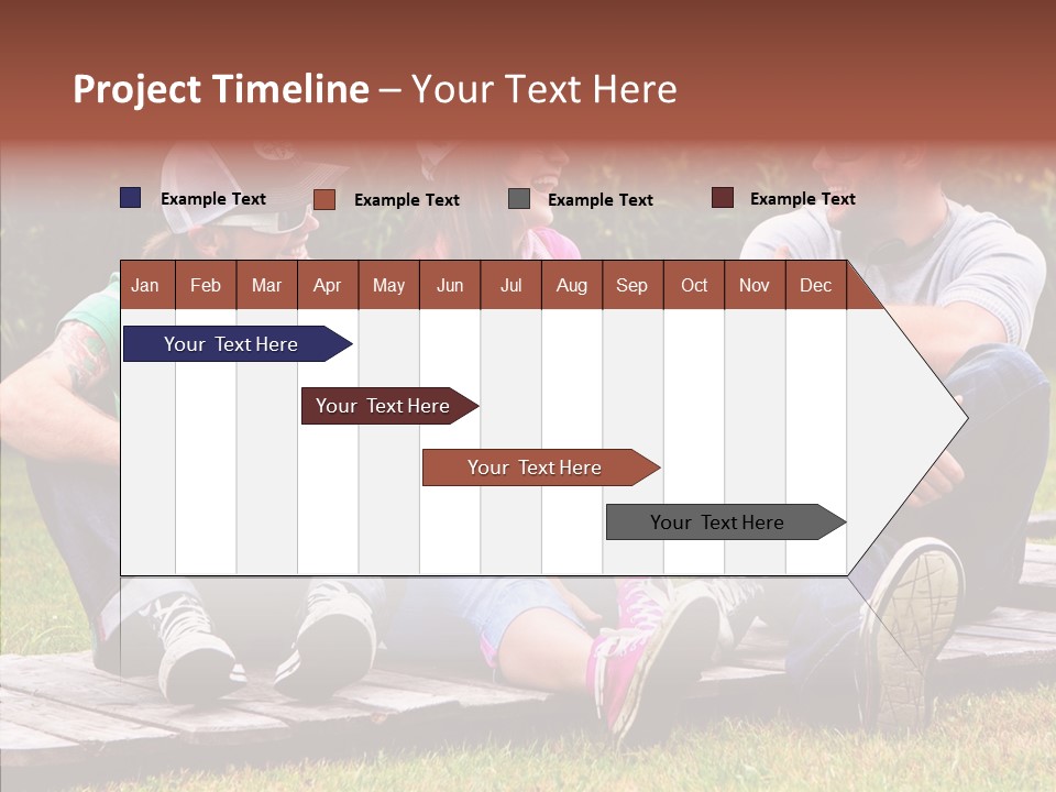 Senior  Grandmother Holding Hands PowerPoint Template