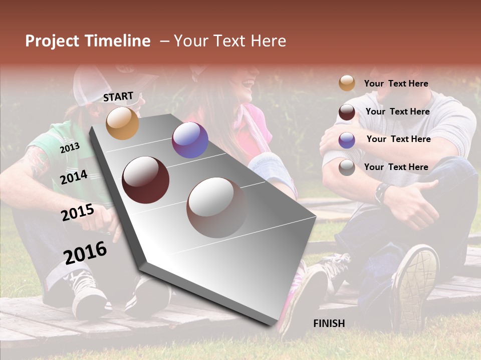 Senior  Grandmother Holding Hands PowerPoint Template