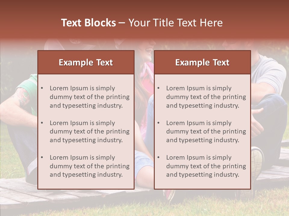 Senior  Grandmother Holding Hands PowerPoint Template