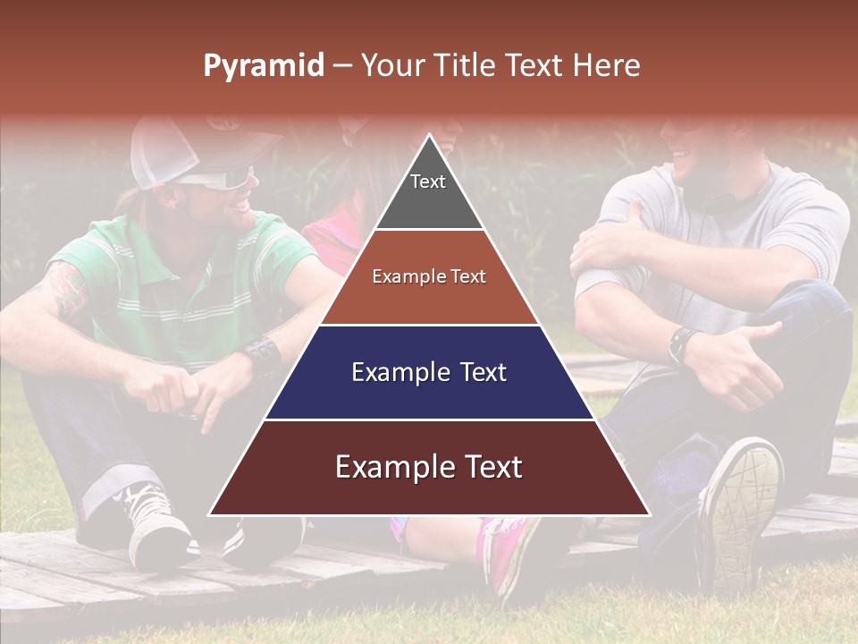 Senior  Grandmother Holding Hands PowerPoint Template