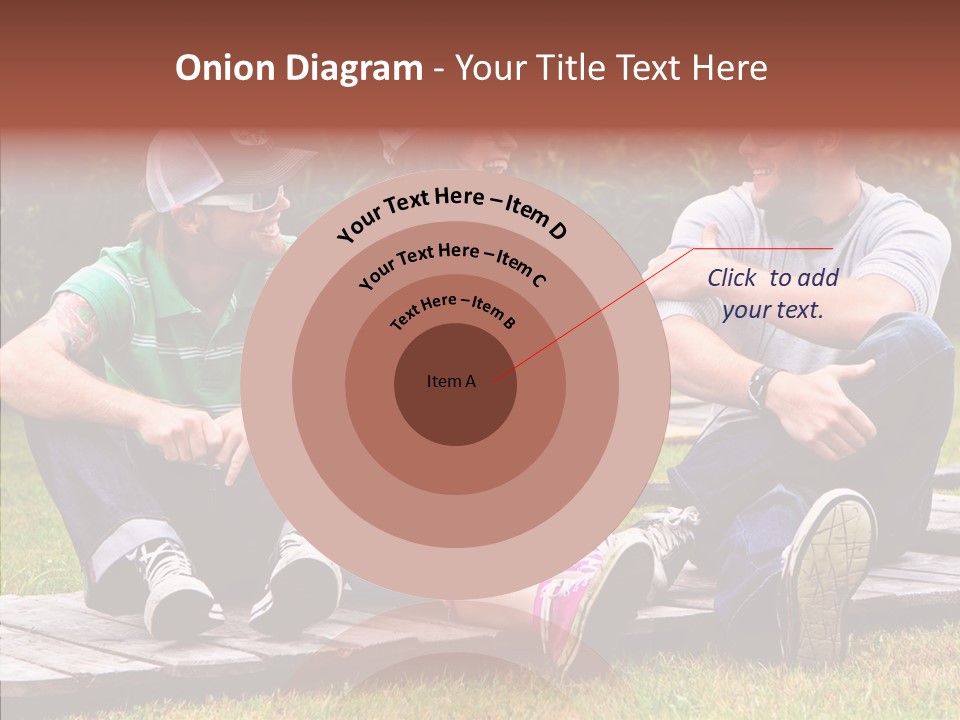 Senior  Grandmother Holding Hands PowerPoint Template