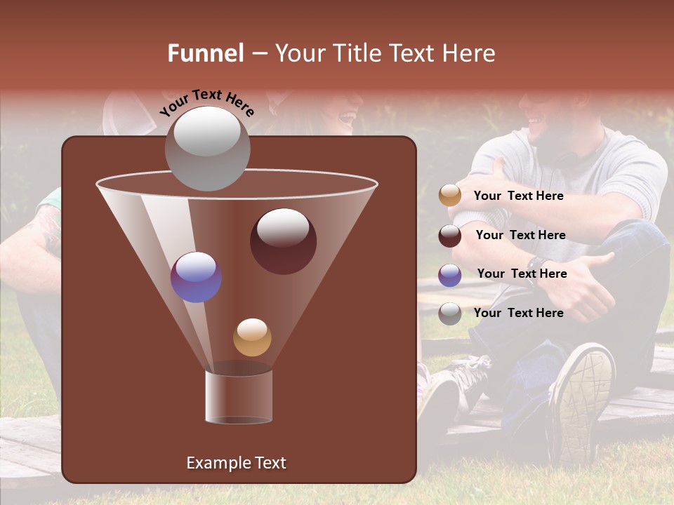 Senior  Grandmother Holding Hands PowerPoint Template