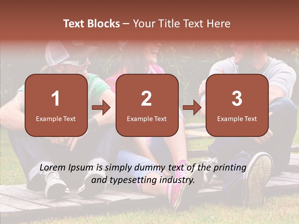 Senior  Grandmother Holding Hands PowerPoint Template