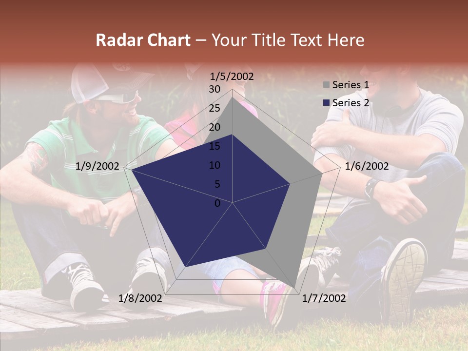 Senior  Grandmother Holding Hands PowerPoint Template