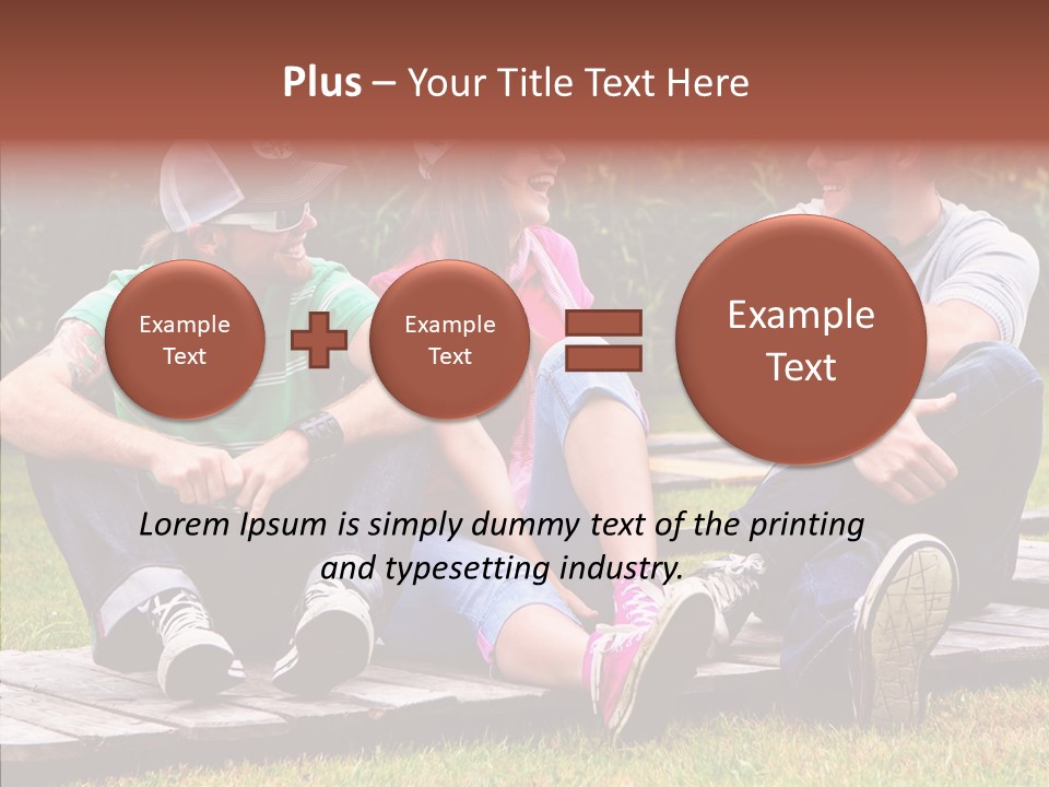 Senior  Grandmother Holding Hands PowerPoint Template