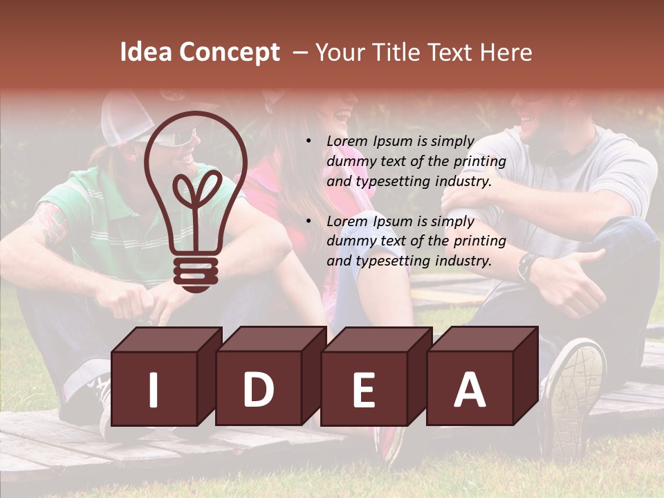 Senior  Grandmother Holding Hands PowerPoint Template