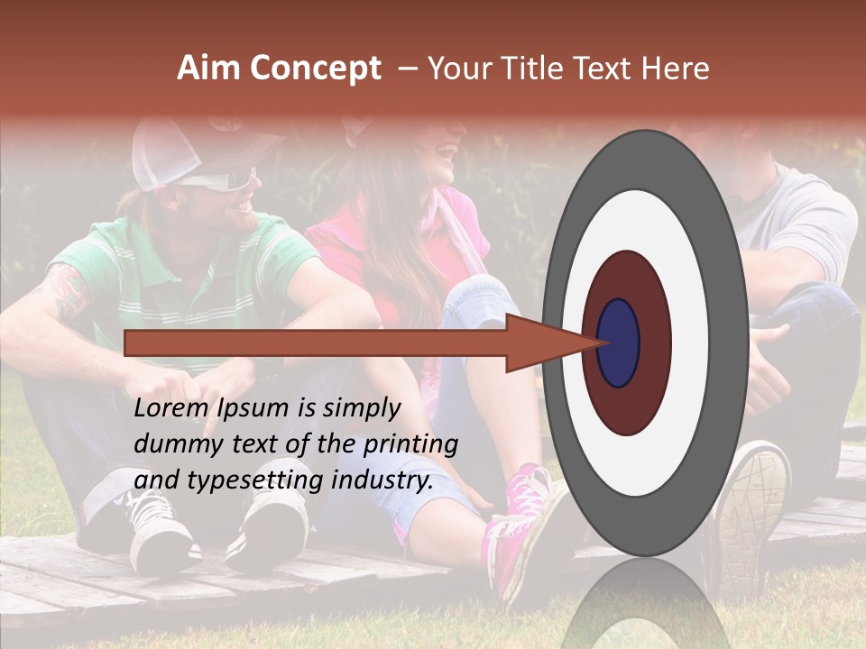 Senior  Grandmother Holding Hands PowerPoint Template