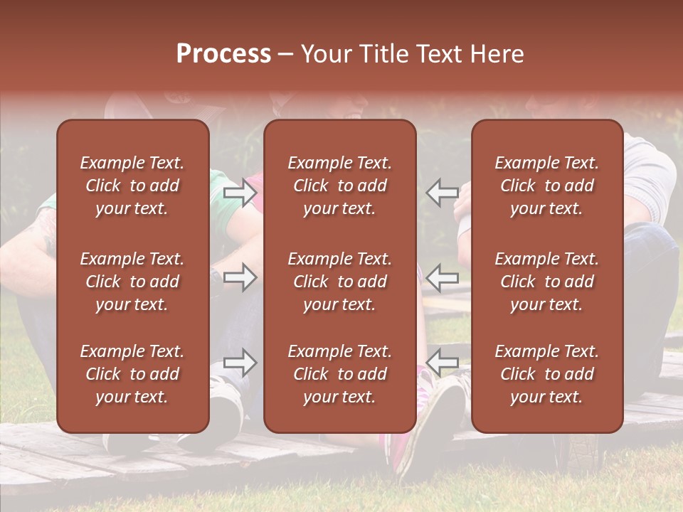 Senior  Grandmother Holding Hands PowerPoint Template