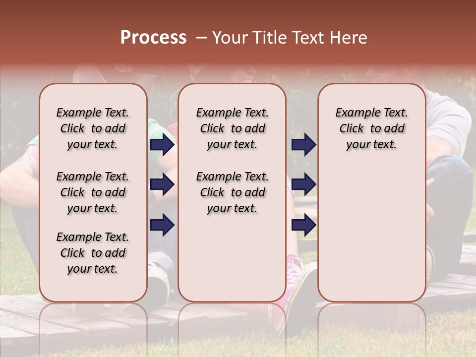 Senior  Grandmother Holding Hands PowerPoint Template