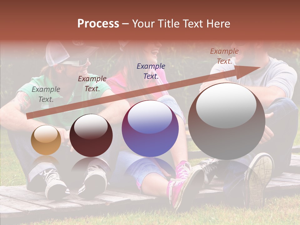 Senior  Grandmother Holding Hands PowerPoint Template