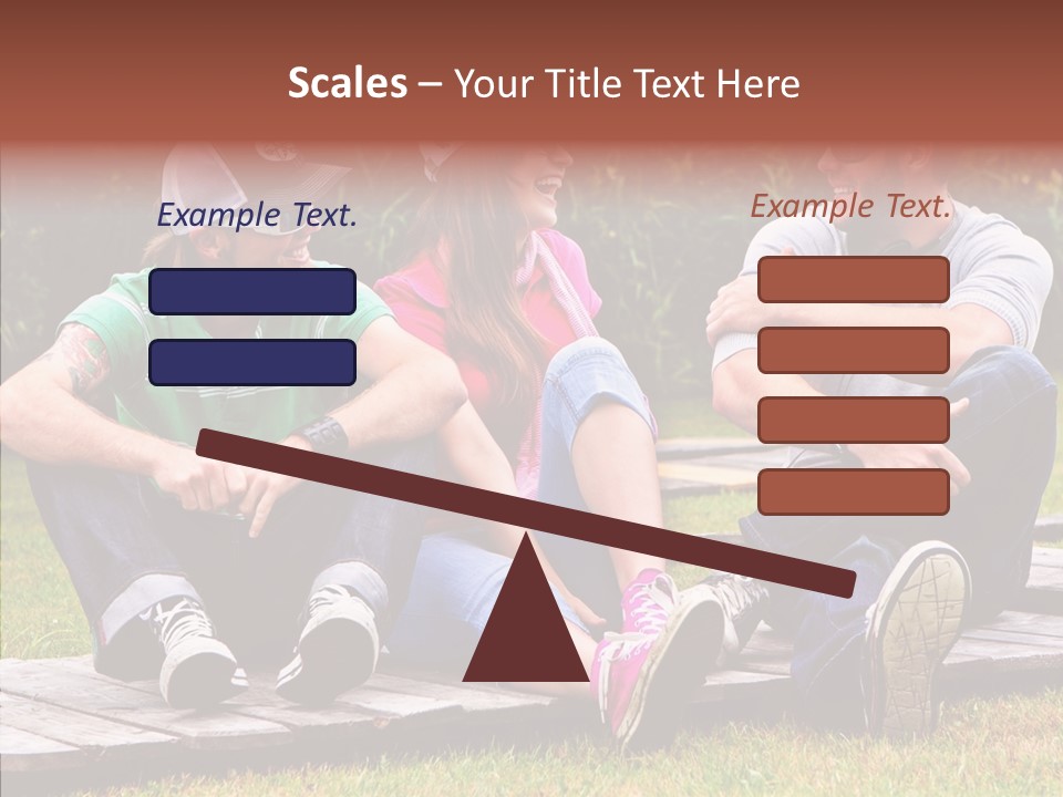 Senior  Grandmother Holding Hands PowerPoint Template