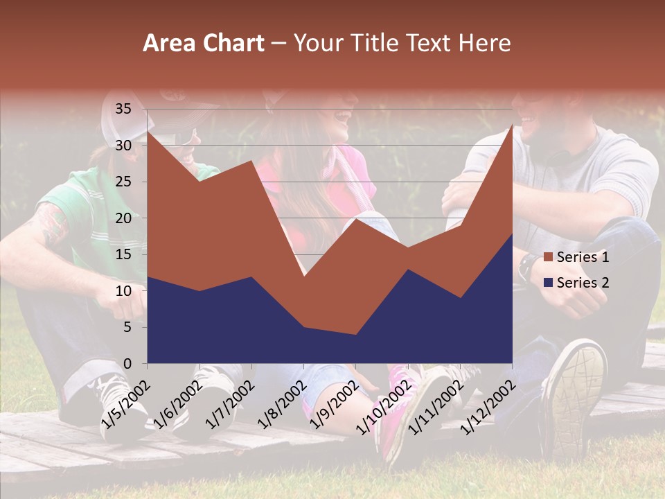 Senior  Grandmother Holding Hands PowerPoint Template