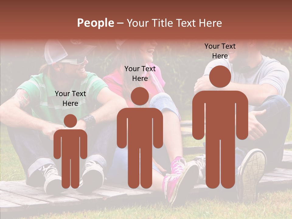 Senior  Grandmother Holding Hands PowerPoint Template