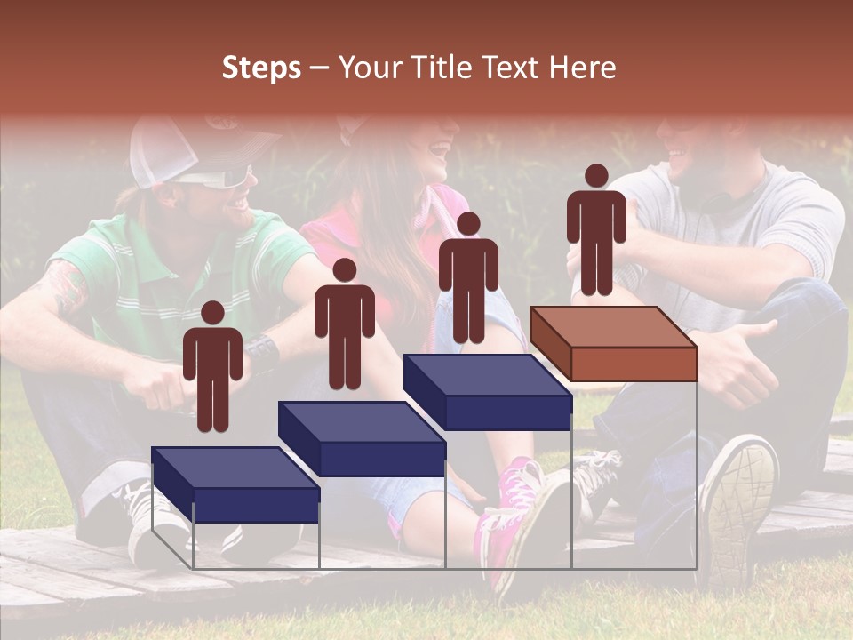 Senior  Grandmother Holding Hands PowerPoint Template