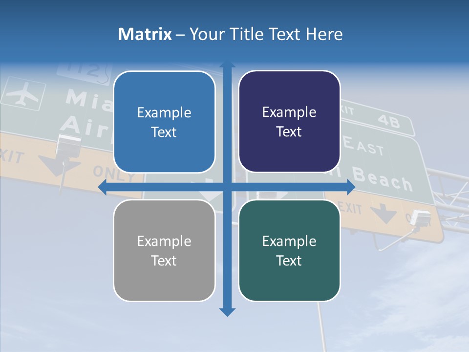 White Background Two PowerPoint Template
