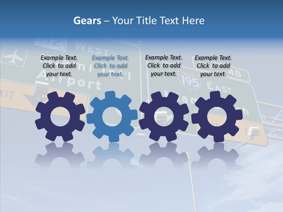 White Background Two PowerPoint Template