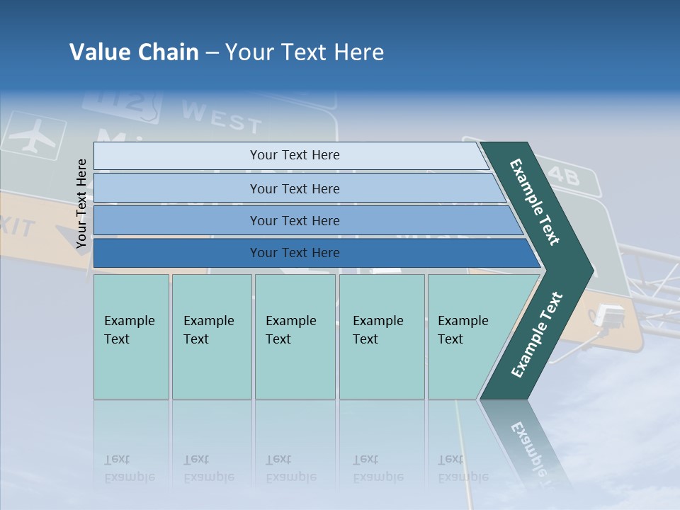 White Background Two PowerPoint Template