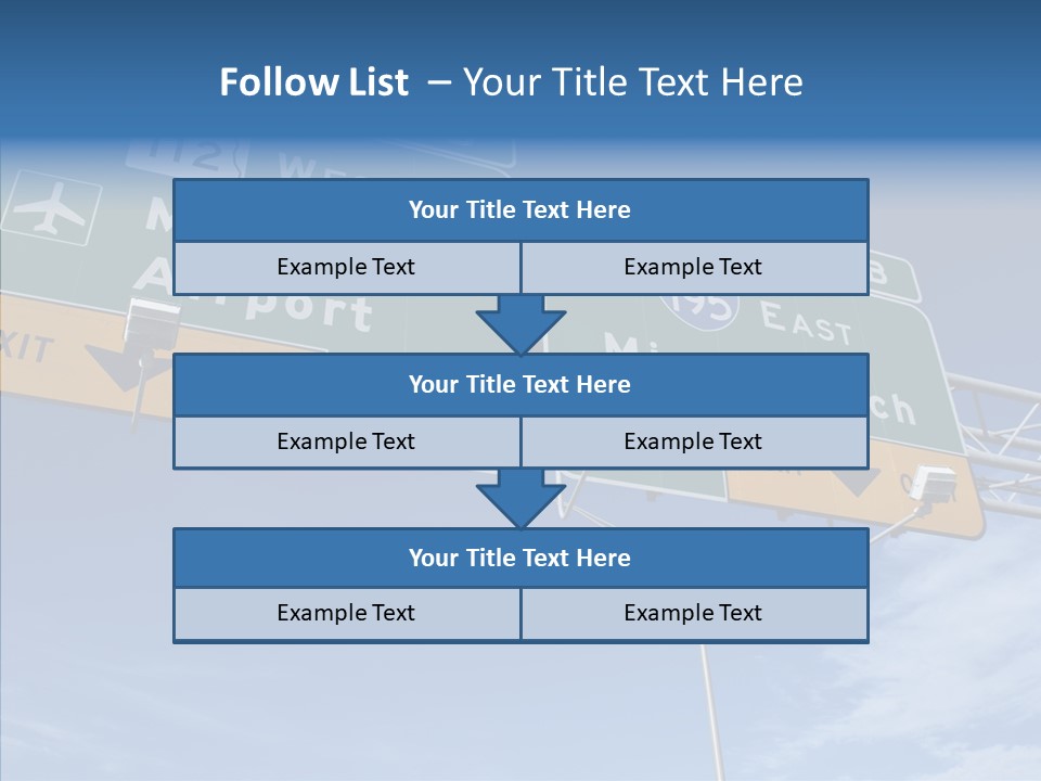 White Background Two PowerPoint Template
