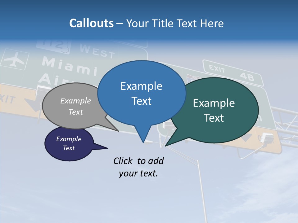 White Background Two PowerPoint Template