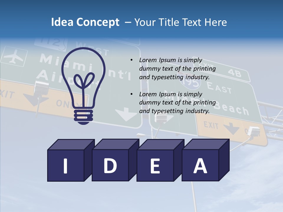 White Background Two PowerPoint Template