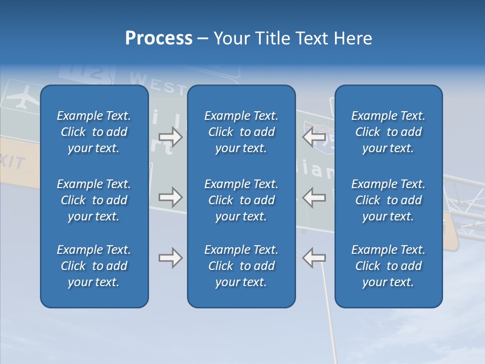 White Background Two PowerPoint Template