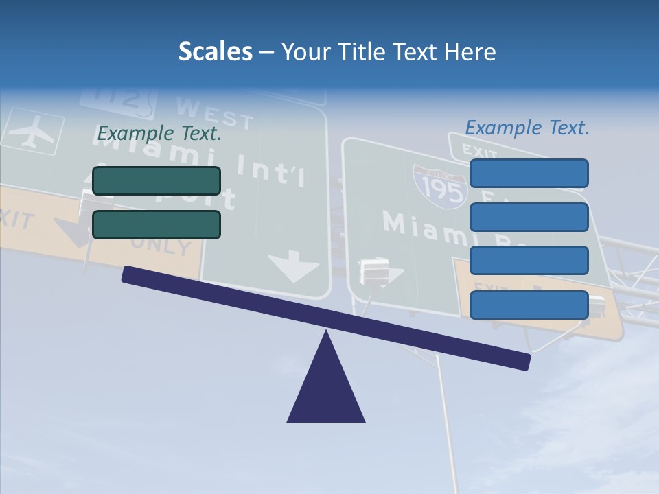 White Background Two PowerPoint Template