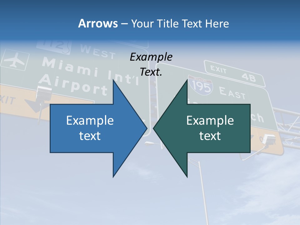 White Background Two PowerPoint Template