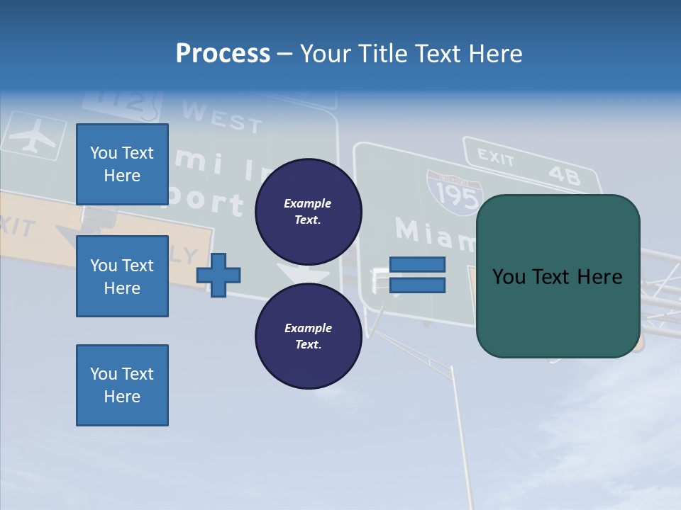 White Background Two PowerPoint Template