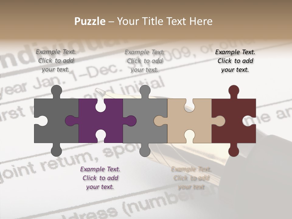 White Holding Hands Help PowerPoint Template