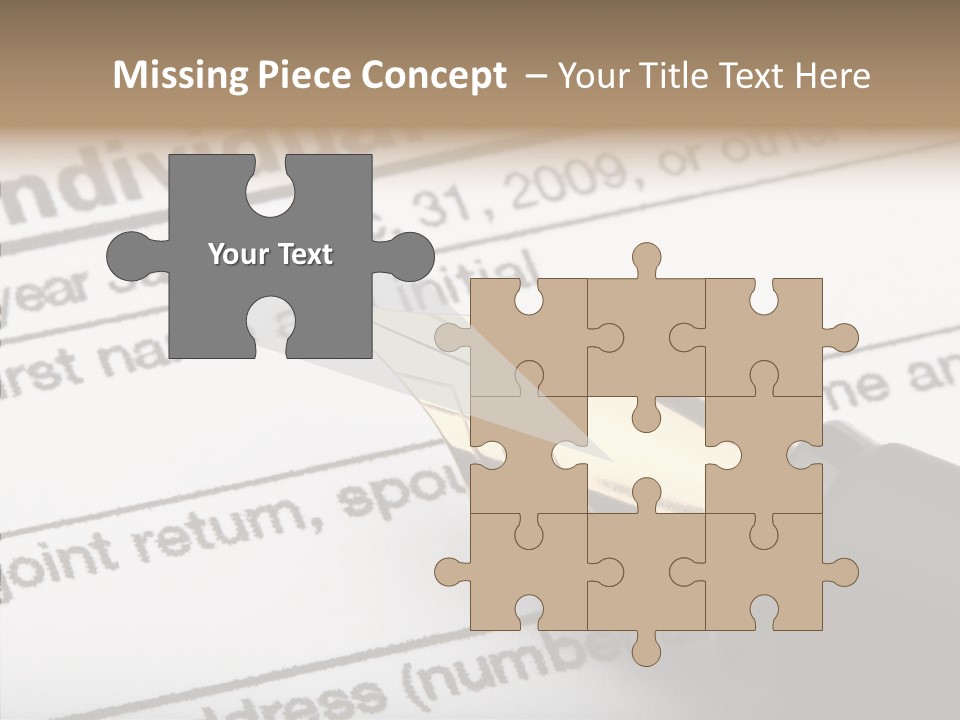 White Holding Hands Help PowerPoint Template