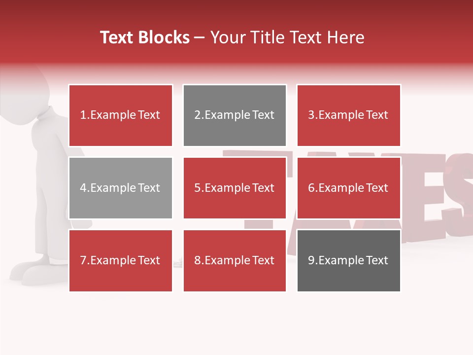 Human Background Hold PowerPoint Template