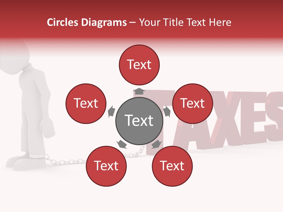 Human Background Hold PowerPoint Template