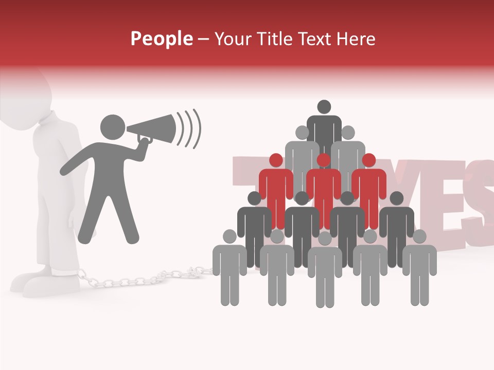 Human Background Hold PowerPoint Template