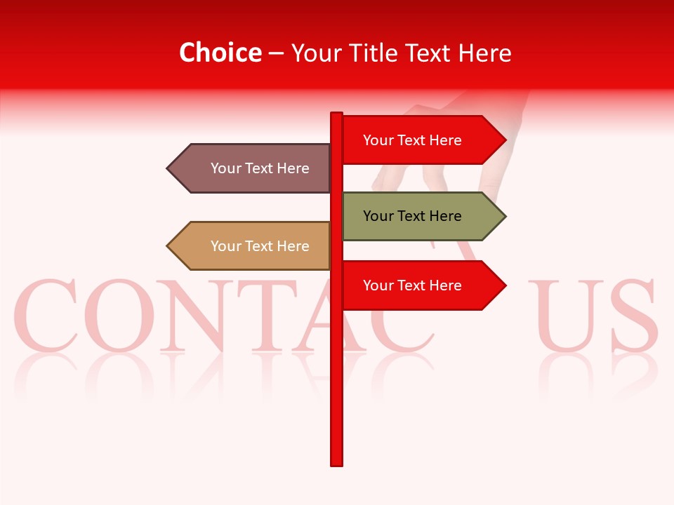 Senior  Female Elder PowerPoint Template