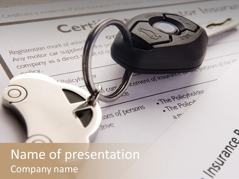 Hand Finger Elder PowerPoint Template