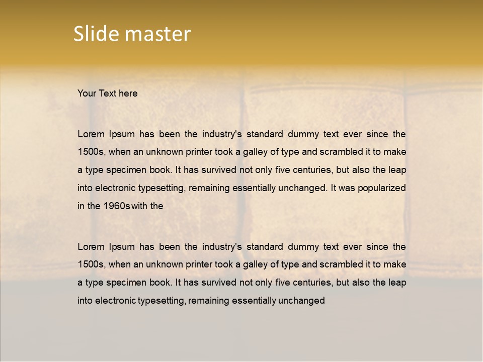 Female Touching Elder PowerPoint Template