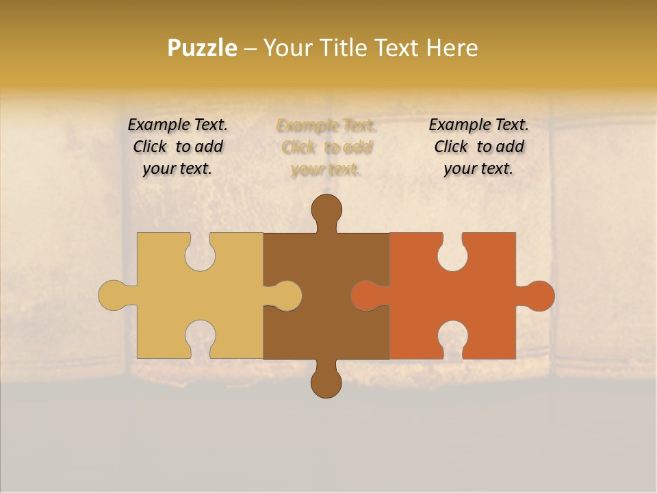 Female Touching Elder PowerPoint Template