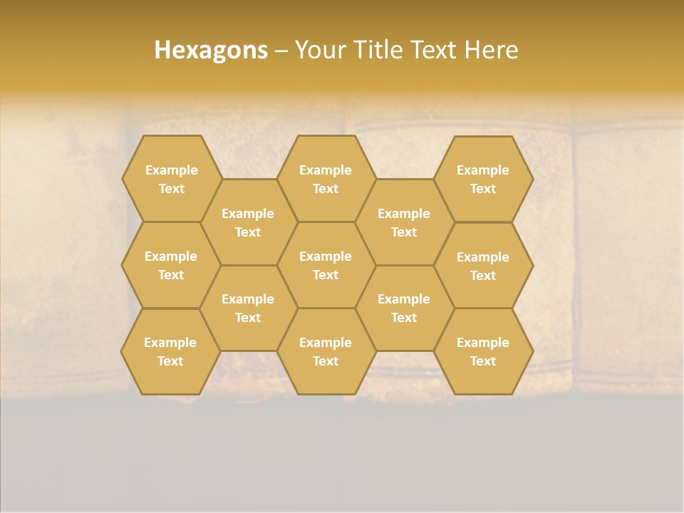 Female Touching Elder PowerPoint Template