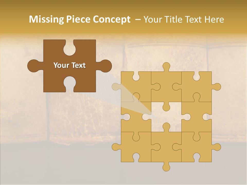 Female Touching Elder PowerPoint Template