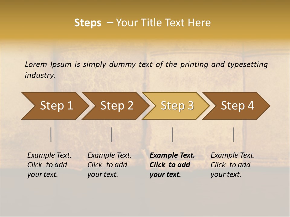 Female Touching Elder PowerPoint Template