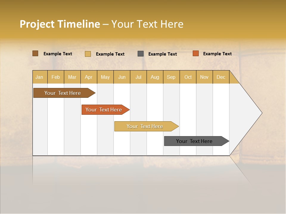 Female Touching Elder PowerPoint Template