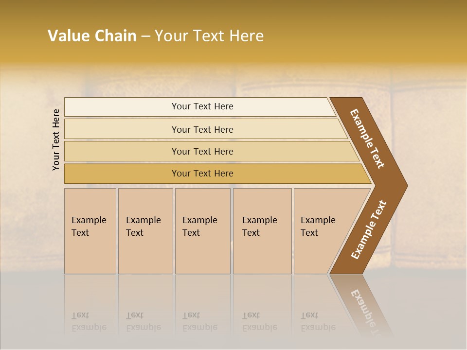 Female Touching Elder PowerPoint Template