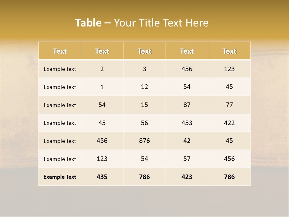 Female Touching Elder PowerPoint Template