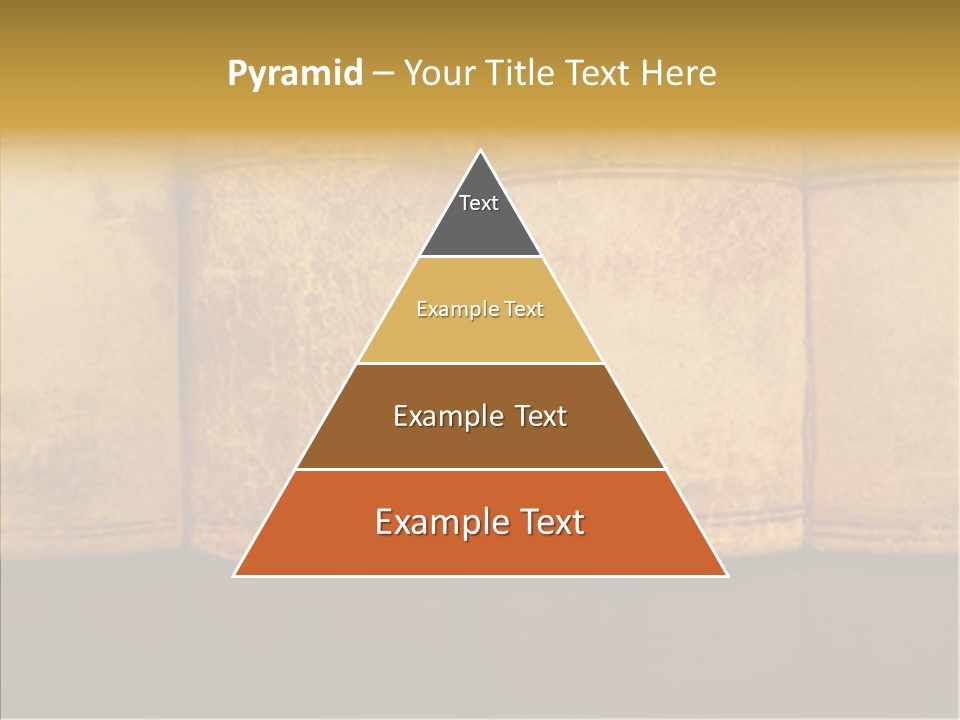 Female Touching Elder PowerPoint Template
