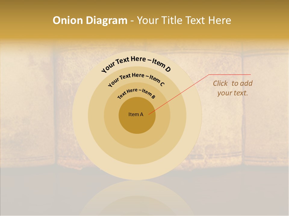 Female Touching Elder PowerPoint Template