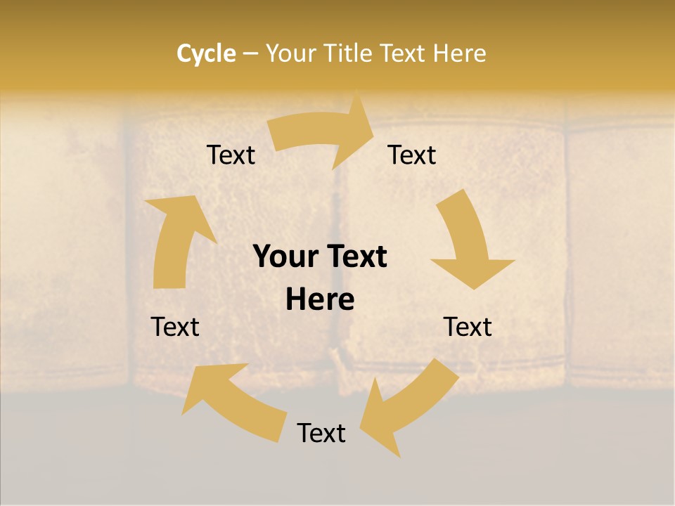 Female Touching Elder PowerPoint Template