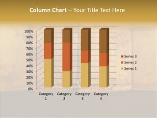 Female Touching Elder PowerPoint Template