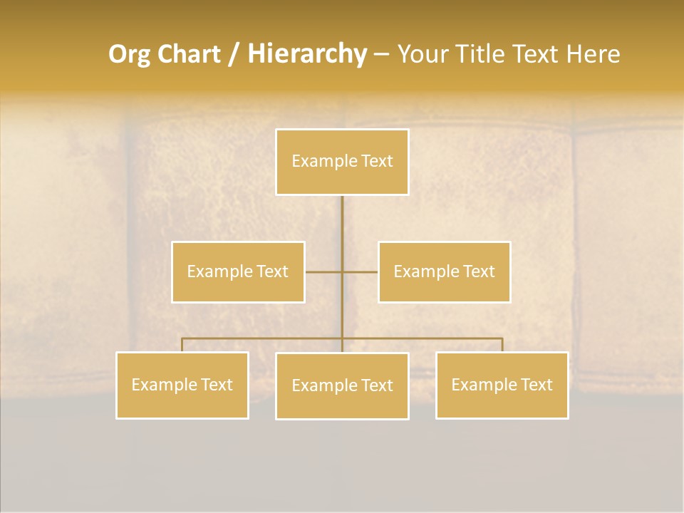 Female Touching Elder PowerPoint Template